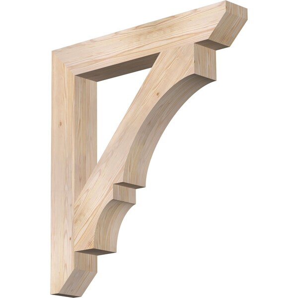 Ekena Millwork Balboa Slat Smooth Bracket, Douglas Fir, 5 1/2"W x 38"D x 42"H BKT06X38X42BOA06SDF - main